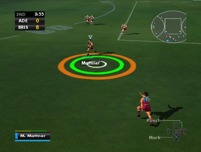 AFL Premiership 2007 screenshot 4 for Playstation 2